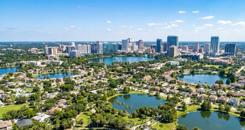 Scenic Florida landscape representing Orange County